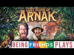 Full Play-through of Lost Ruins of Arnak! - Being Friends and Playing Games