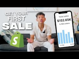 How To ACTUALLY Get Your First Sale Dropshipping