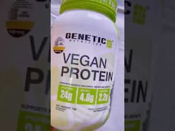 Review of Genetic Nutrition Vegan Protein #shorts