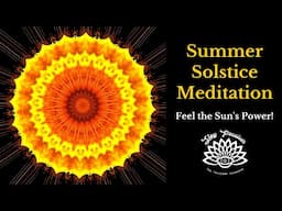 Summer Energy Meditation Guided [NO MIDROLL ADS]