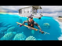 14 Day House Boat Survival.. Spearfishing the REEF!! (loaded with fish)