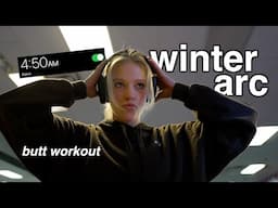 it's time to start your winter arc, girls... | morning lift vlog