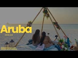 ARUBA TRAVEL VLOG: Flamingo Beach, San Nicholas, Shopping, Surprise Picnic and More | JasandTee