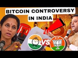 BITCOIN & 3 ALTS TO TRADE || BJP VS NCP SUPRIYA SULE BITCOIN CONTROVERSY