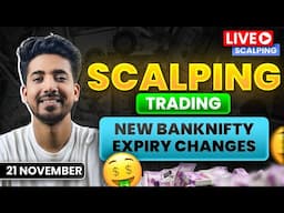 Live Intraday Trading || Banknifty option Scalping|| 21 November || Option Buying