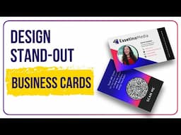 Create a Killer Business Card that Leaves an Impression | 7 PRO Design Tips ✅