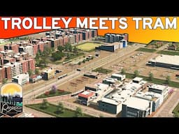 Major Trolley, Tram & Metro HUB + Bonus Industry In Cities 1!