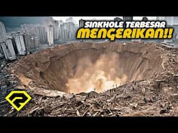 MENGERIKAN, Ini Kemunculan 10 SINKHOLE TERBESAR, Terekam Kamera!!