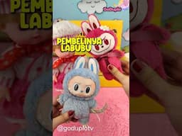 Bedanya Pembeli Labubu KW & ORI #shorts #goduplotv #labubu