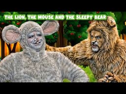 The Lion, The Mouse and The Sleepy Bear | پریوں کی کہانیاں | سوتے وقت کی کہانیاں | Urdu Fairy Tales