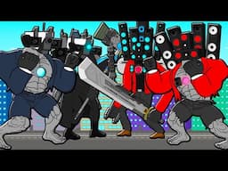 ALL SERIES MUSCLE & BOSSES CAMERAMEN VS MUSCLE & BOSSES SPEAKERMEN Skibidi Toilets Cartoon Animation