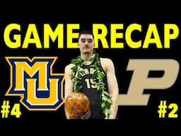 How Purdue Won the Maui Invitational Championship