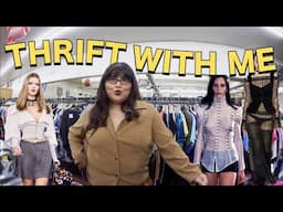 come thrift with me for 90s FASHION!