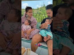 Rubina Dilaik Celebrates Twins Baby First Birthday #rubinadilaik #tvactress #mptop10