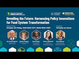 FSEC at Borlaug Dialogue | Harnessing Policy Innovations for Food System Transformation