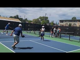 Gold Medal Match, Men's Doubles 60+ 3.5.  Show Low, AZ 8-1-24