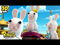 Rabbids under hypnosis 😵‍💫 | RABBIDS INVASION 🐰 | 30mn Compilation | Cartoon for kids