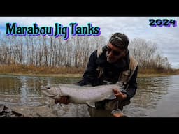 Late October Steelhead - Marabou jig tanks 2024