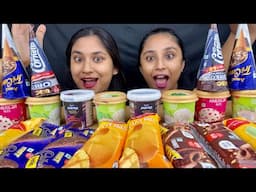 Eating Ice Cream 🥶Challenge woh v Iss Thandi Mousam|Ice Cream Challenge