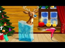 Play Fun Sweet Girl Christmast 2 - Santa and Animal Care Games for Girls