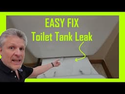 EASY $5 FIX!  Kohler Toilet Tank Leak When You Flush