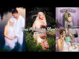 OUR FIRST MATERNITY SHOOT, BABY SPRINKLE, DOCTOR’S APPOINTMENT + MORE!! KB AND KARLA