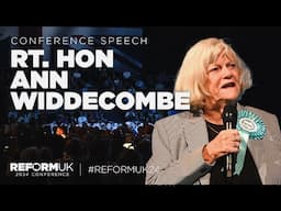 Ann Widdecombe Full Speech | Reform UK 2024 National Conference