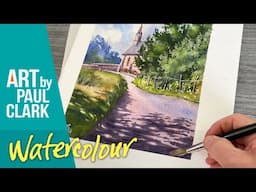 How to Paint Dark Shadows & Dappled Light in Watercolour