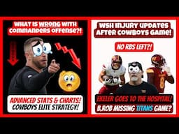 😡What's Wrong With WSH's Offense?! Quinn Speaks! | Ekeler Went To HOSPITAL For Head Injury! B.Rob🤕!