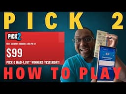 How to play OLG lottery daily pick 2