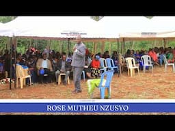 Convoy of the late Rose Mutheu Nzusyo.