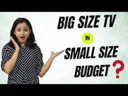 Buy Big size TV in Small Size budget | Best 4K & Smart TCL TV in 2024 | Urban Rasoi