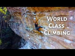 World Class Rock Climbing in AUSTRAILIA? - The Blueys!