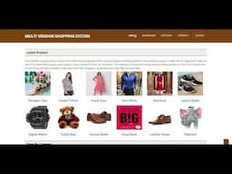 Multi Vendor Shopping System Project | Spring Boot ReactJS Project Tutorial