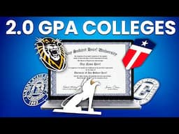 Low GPA Acceptance Colleges (Study With a 2.0 GPA)