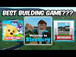 TESTING VIRAL BUILDING GAMES on ROBLOX