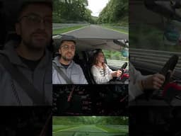 She Scared Me in Her E36 Sh💩tBox Drift Missile! // Nürburgring