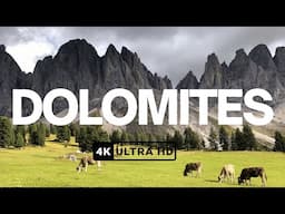 DOLOMITES 4K : Epic Cinematic Drone View - Italy 4K Video