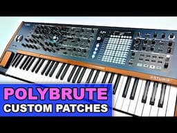 ARTURIA POLYBRUTE - 50 Custom Sounds, Patches & Presets | Synth Demo