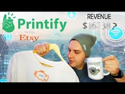 I Tried Print-on-Demand Dropshipping on Etsy using Printify - (30 DAYS) Real Results!!