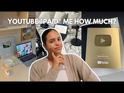 HOW MUCH YOUTUBE PAID ME (first month + your sign to go all in)