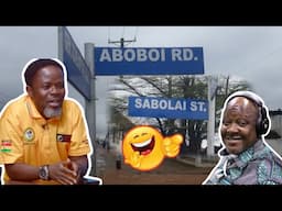 Just 4 Laughs with Dan Kwaku Yeboah and Kwami Sefa Kayi on Kokrokoo on Tuesday Morning: Street names