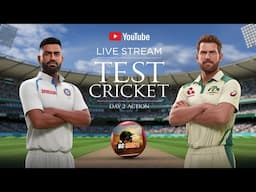 Border Gavaskar Trophy 2024-25 | India vs Australia First Test Day 3 | Real Cricket Swipe Tour Mode