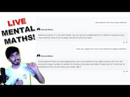 Mental maths Live with AI math coach.