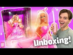 Unboxing 90's Dance 'n Twirl Barbie doll review!