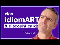 Goodbye idiomART & Discount Card Program