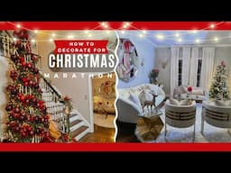 2024 CHRISTMAS TRENDS  | Decorating Ideas & Tour | Marathon | How to Decorate for Christmas