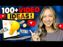 100+ BEST YouTube Video Ideas to Explode Your Channel in 2024!