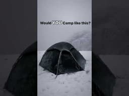 WOULD YOU….comment your coldest camp ⛺️