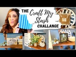 Home Decor DIY's/ Easy DIY's/ Craft My Stash Challenge